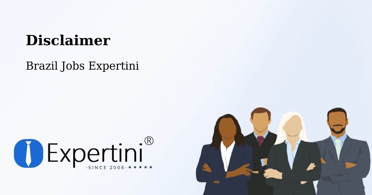 Disclaimer – Mucambo - Brazil Jobs Expertini