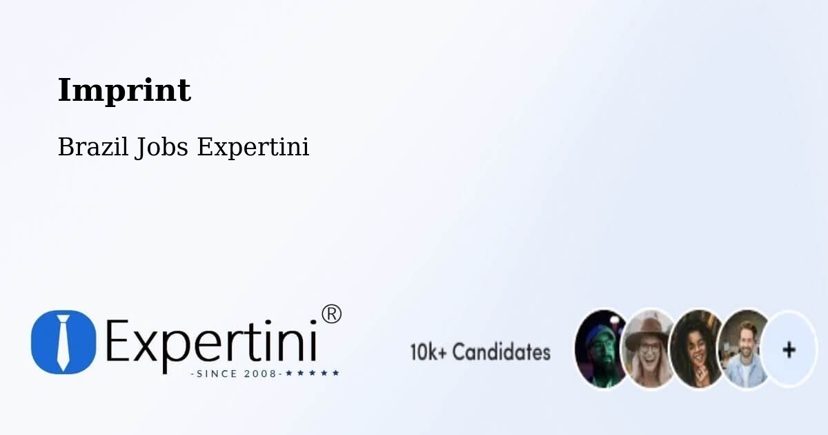 Imprint – Mucambo - Brazil Jobs Expertini